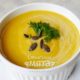 Вегетарианский нежный крем-суп из тыквы со специями